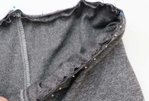 how to sew yoga pants ankles